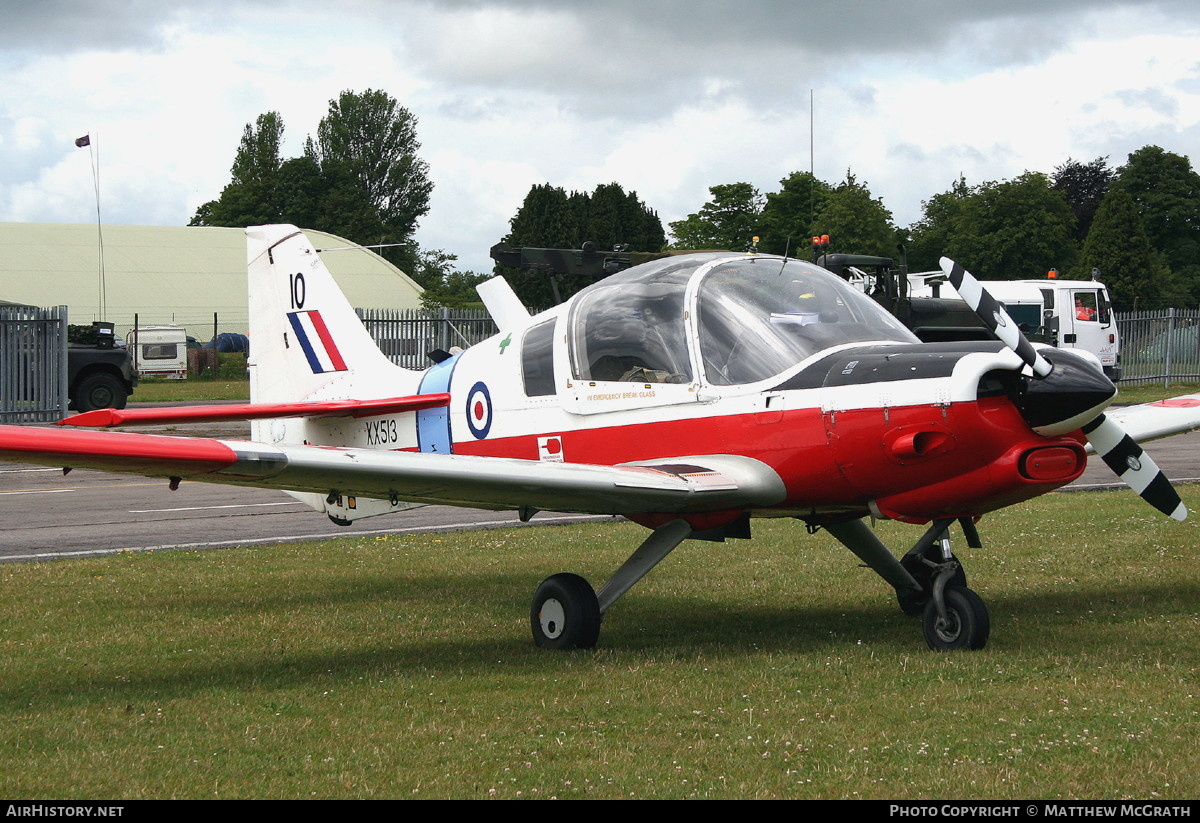 Aircraft Photo of G-KKKK / XX513 | Scottish Aviation Bulldog T1 | UK - Air Force | AirHistory.net #592799