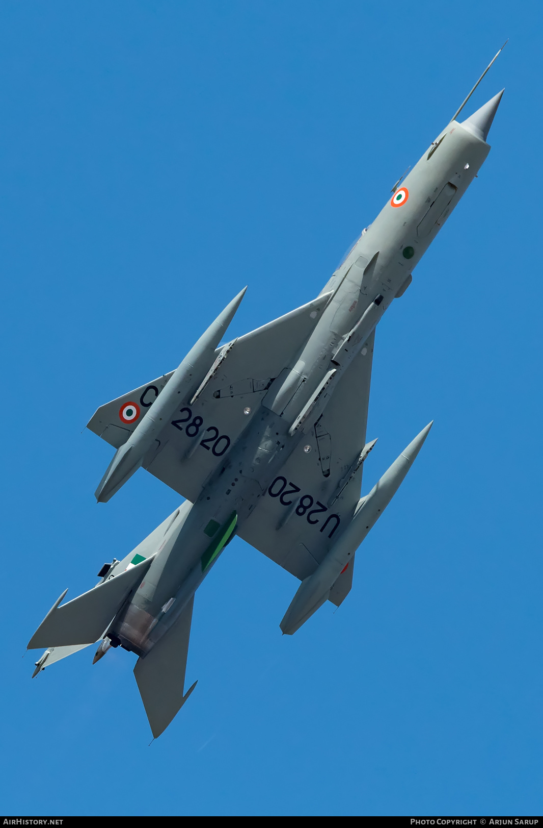 Aircraft Photo of CU2820 | Mikoyan-Gurevich MiG-21 Bison | India - Air Force | AirHistory.net #592806