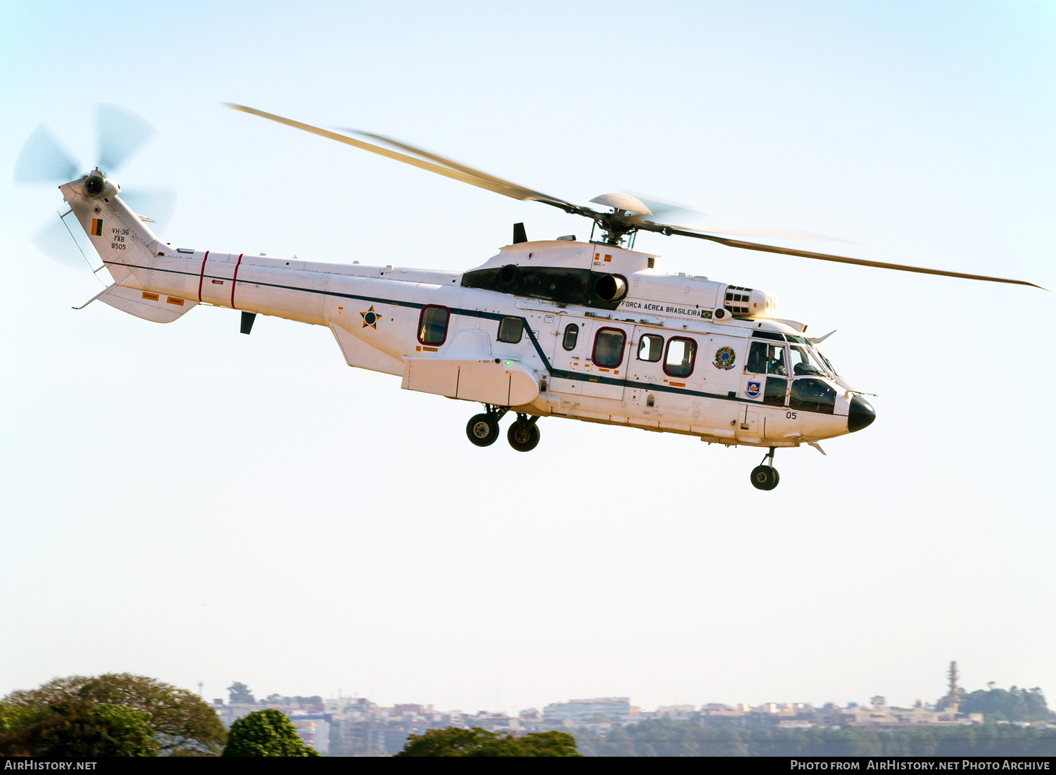 Aircraft Photo of 8505 | Eurocopter VH-36 Cougar Mk2+ (EC-725AP) | Brazil - Air Force | AirHistory.net #592813