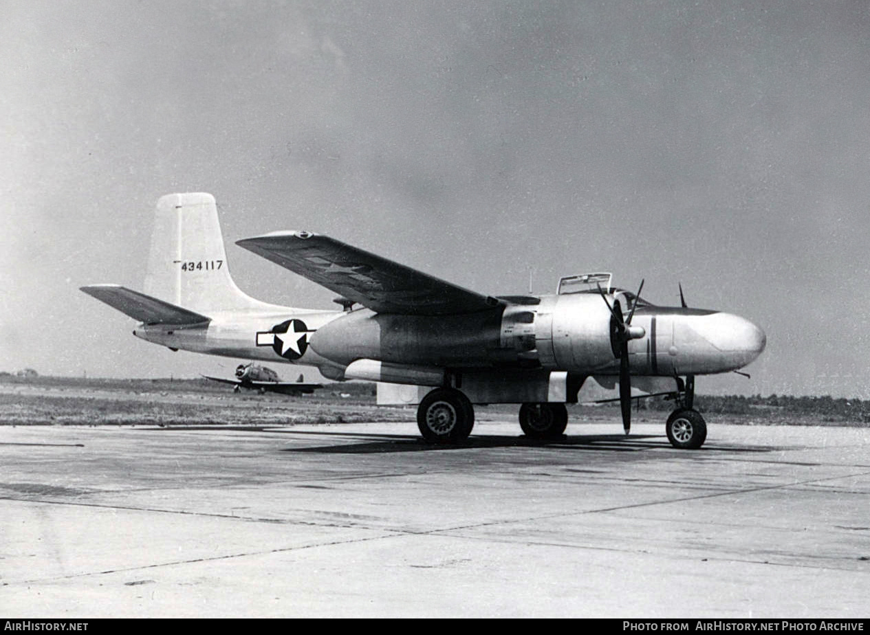 Aircraft Photo of 44-34117 / 434117 | Douglas A-26B Invader | USA - Air Force | AirHistory.net #592818