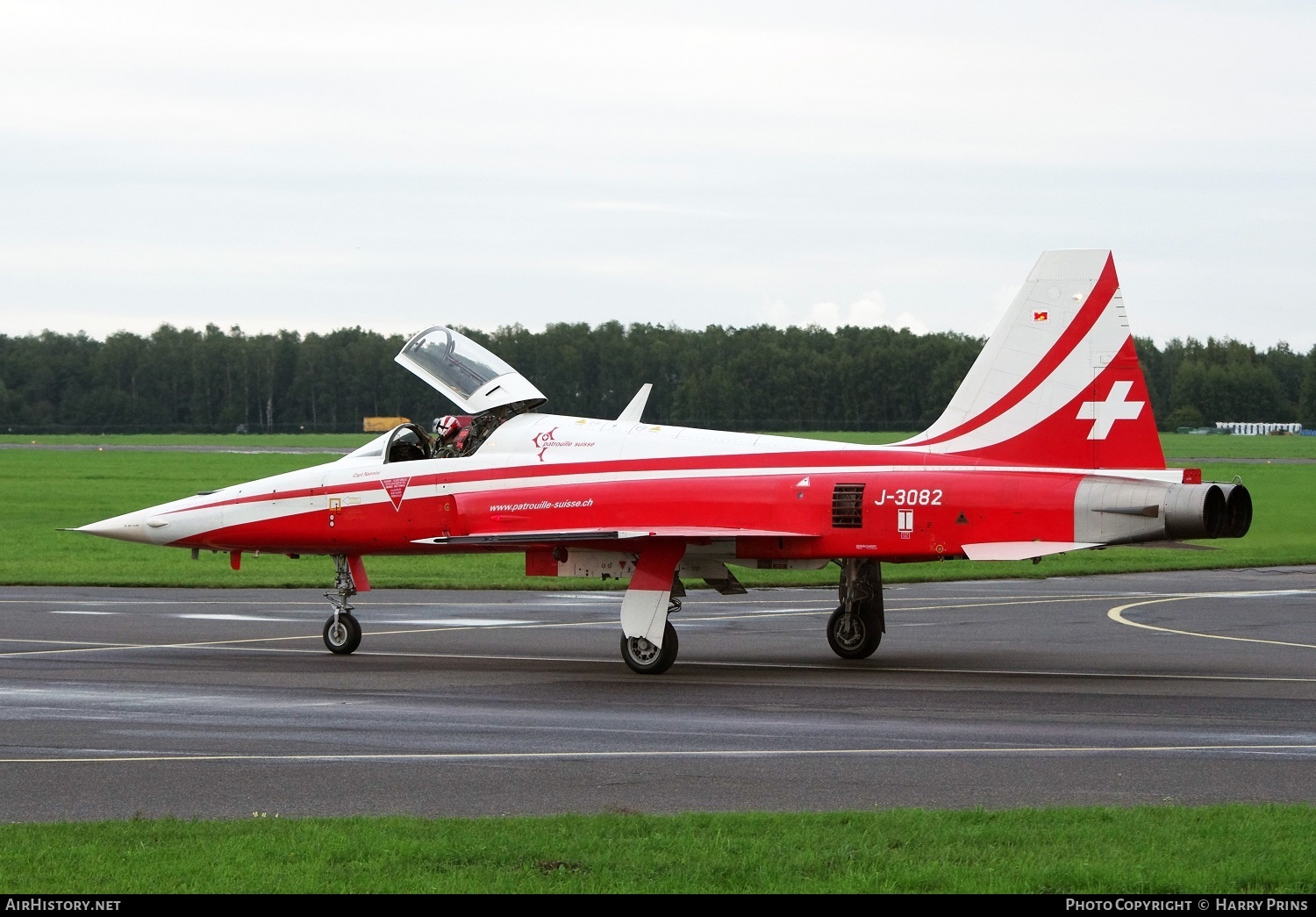 Aircraft Photo of J-3082 | Northrop F-5E Tiger II | Switzerland - Air Force | AirHistory.net #592833