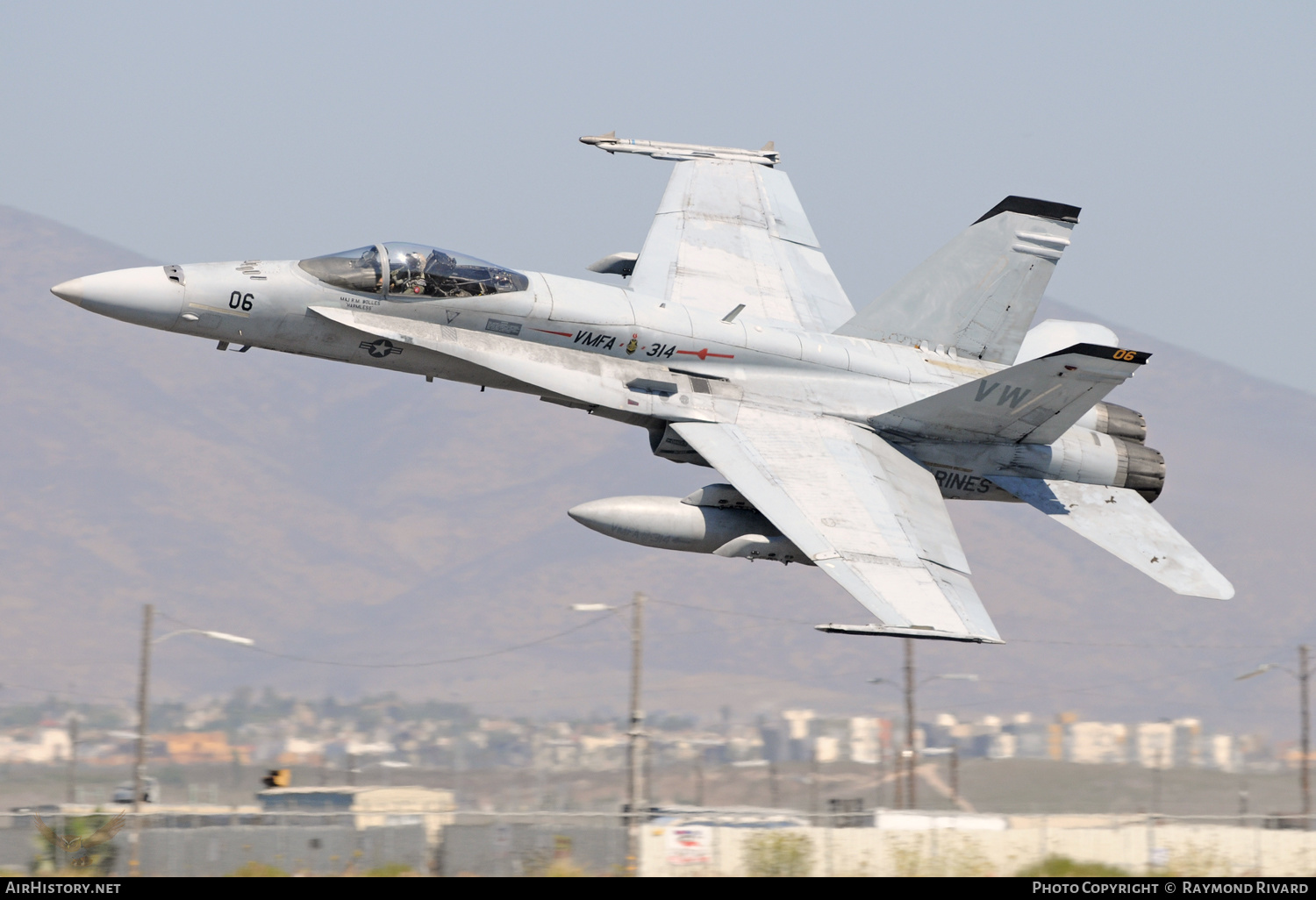 Aircraft Photo of 163166 | McDonnell Douglas F/A-18A Hornet | USA - Marines | AirHistory.net #592836