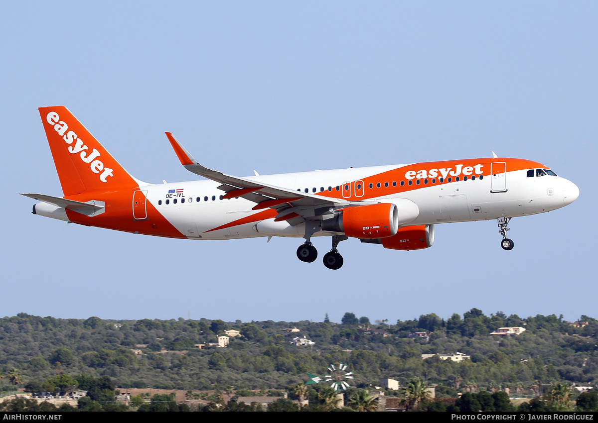 Aircraft Photo of OE-IVL | Airbus A320-214 | EasyJet | AirHistory.net #592843