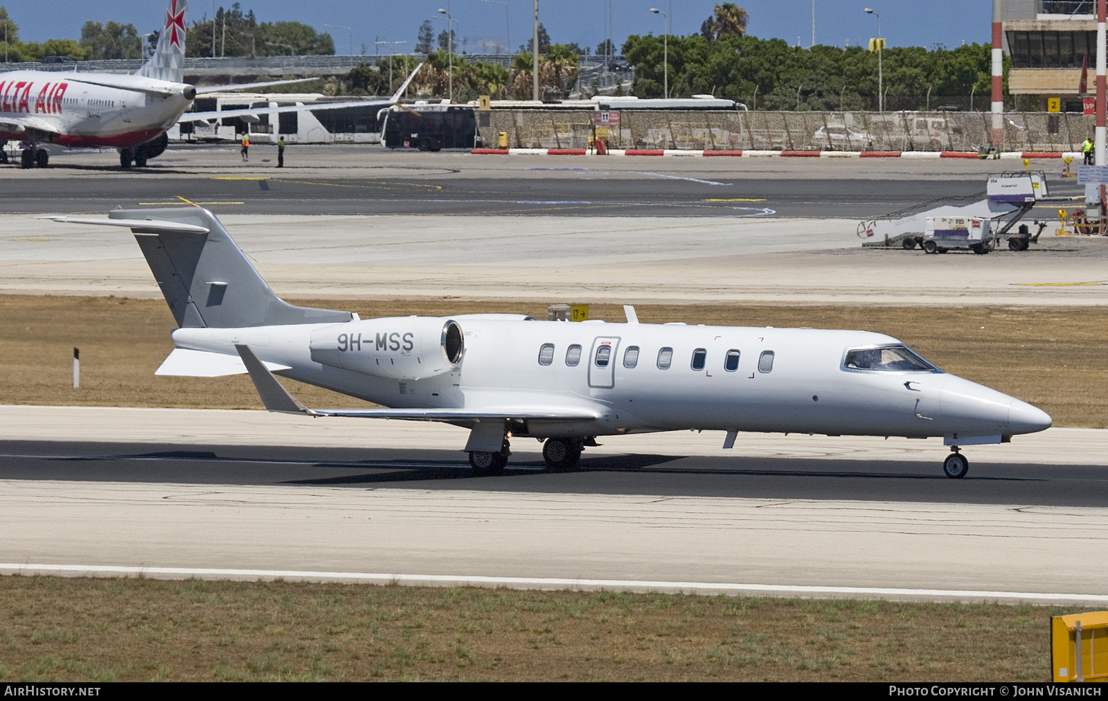 Aircraft Photo of 9H-MSS | Learjet 45 | AirHistory.net #592853