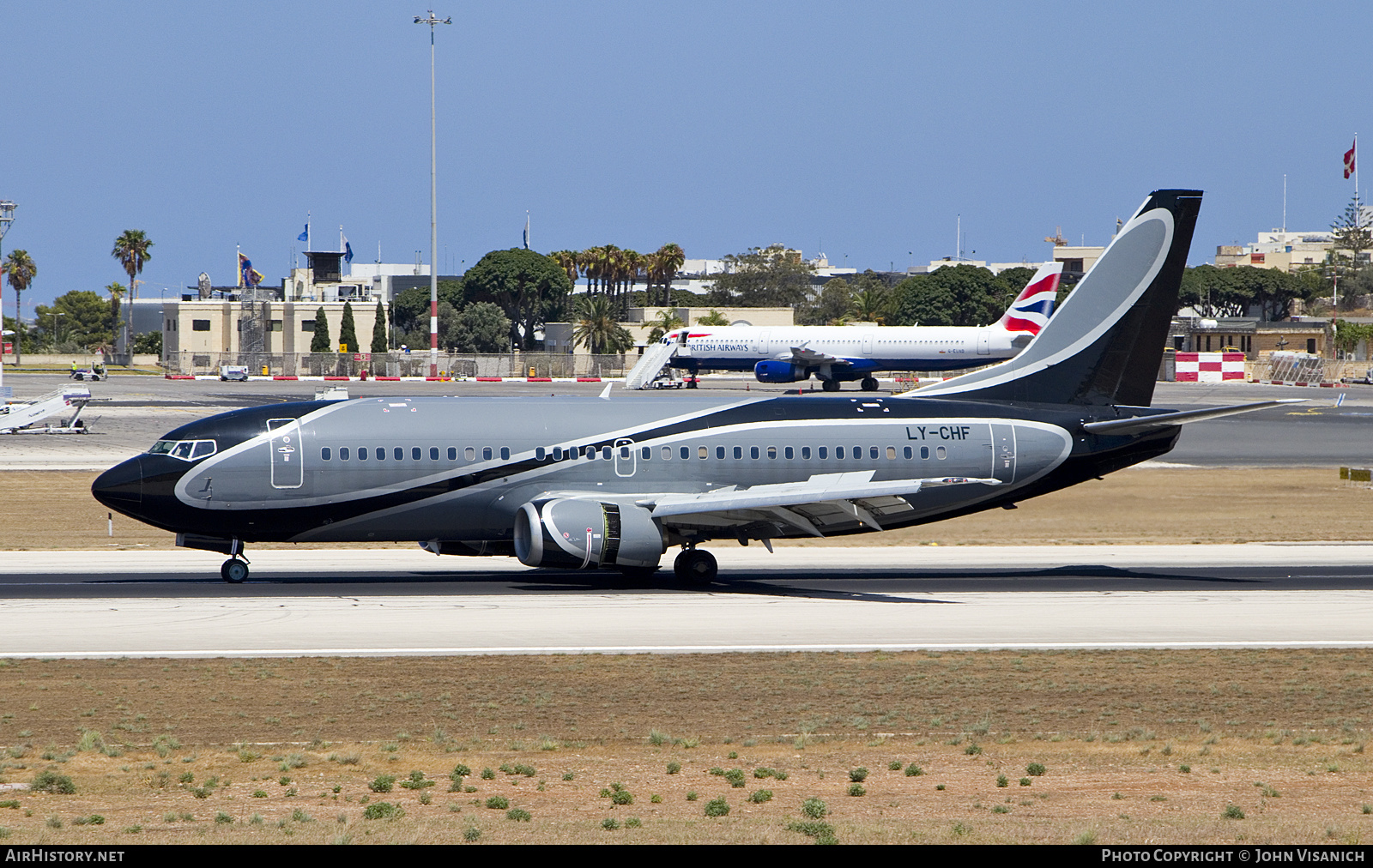Aircraft Photo of LY-CHF | Boeing 737-31S | AirHistory.net #592855