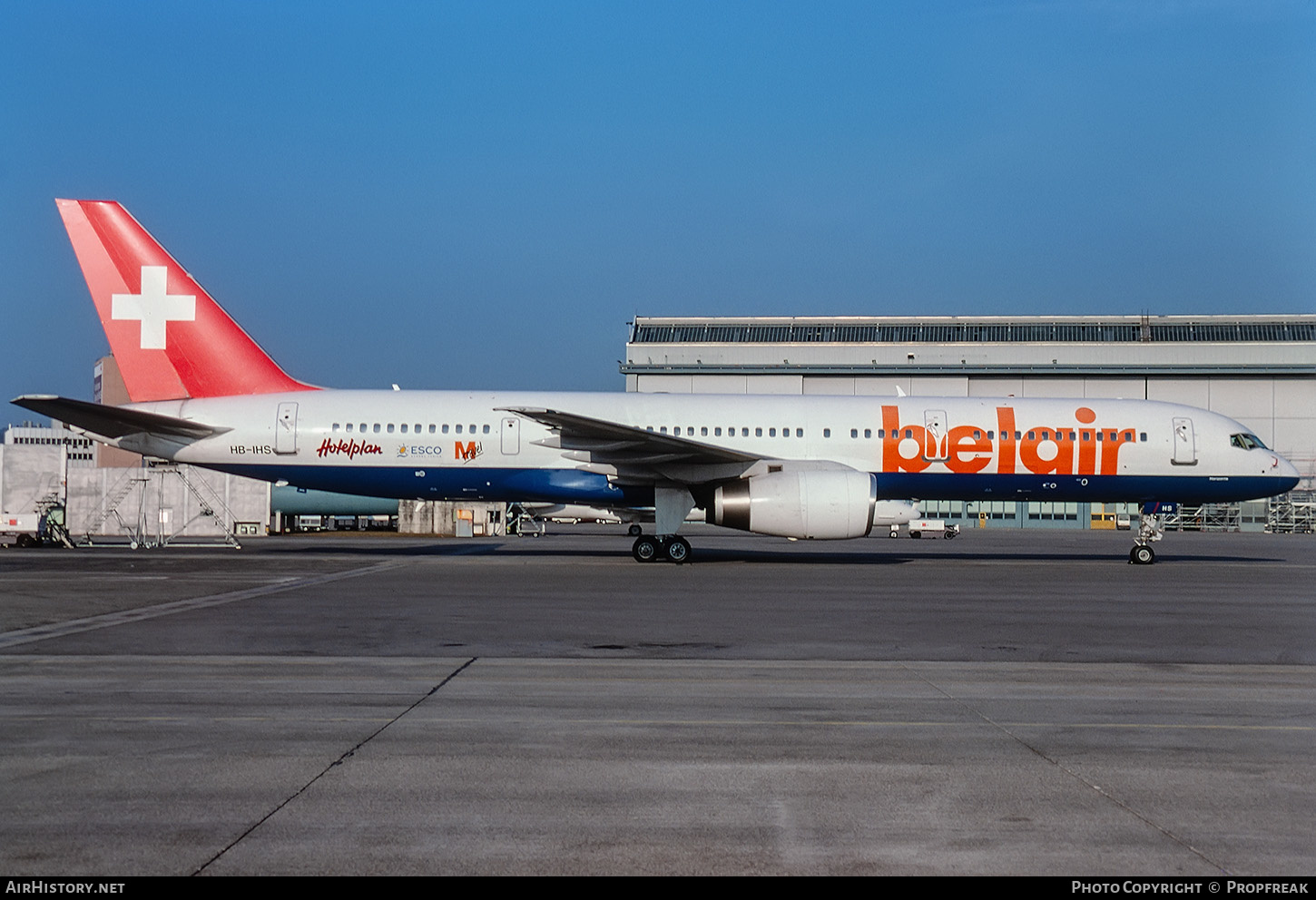 Aircraft Photo of HB-IHS | Boeing 757-2G5 | Belair | AirHistory.net #592860