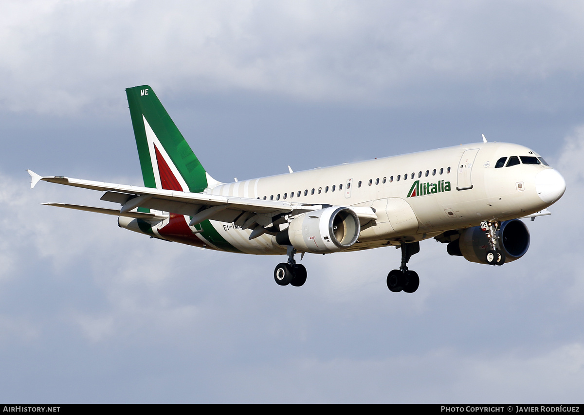 Aircraft Photo of EI-IME | Airbus A319-112 | Alitalia | AirHistory.net #592864