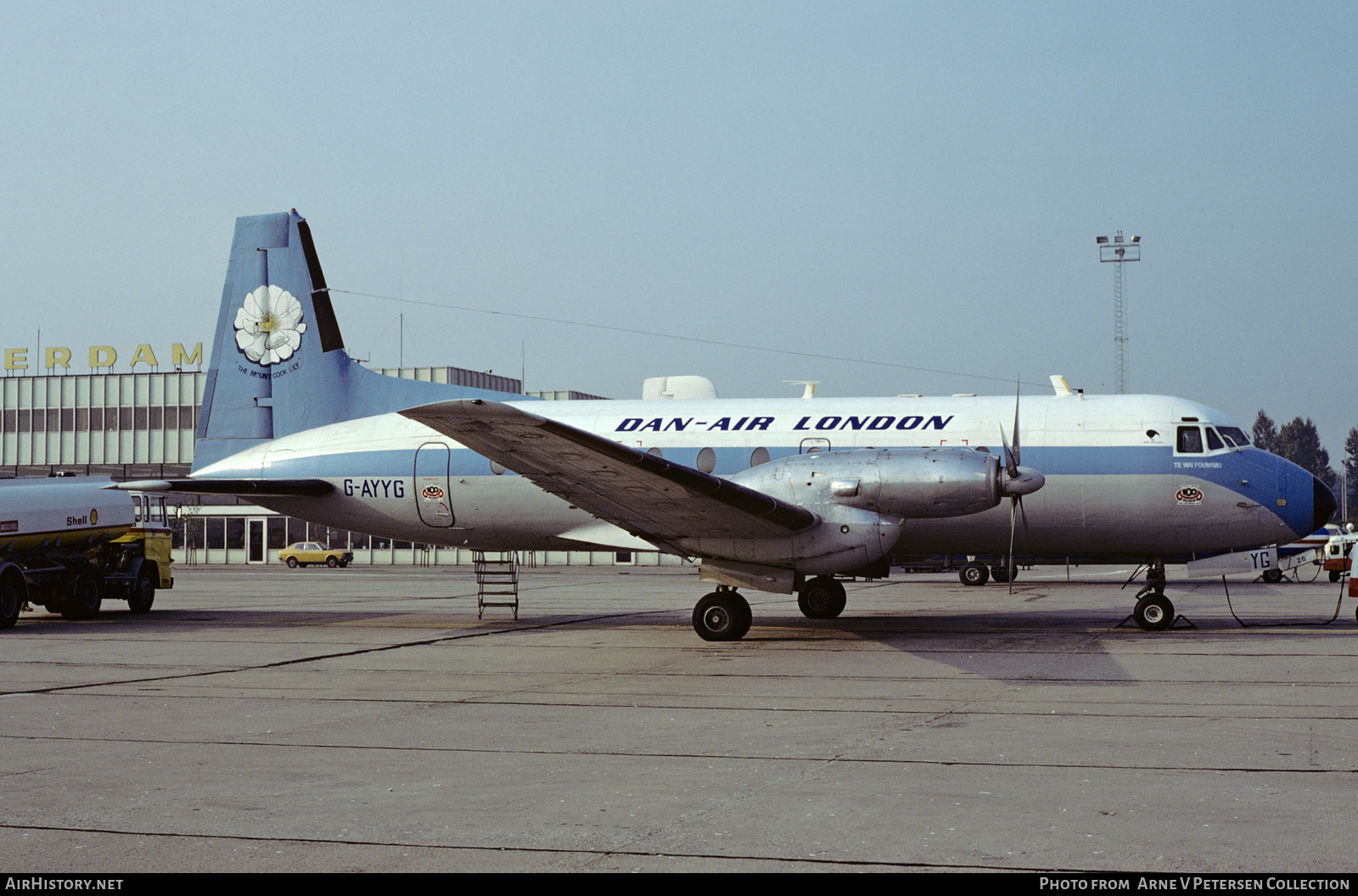Aircraft Photo of G-AYYG | Hawker Siddeley HS-748 Srs2A/275 | Dan-Air London | AirHistory.net #592876