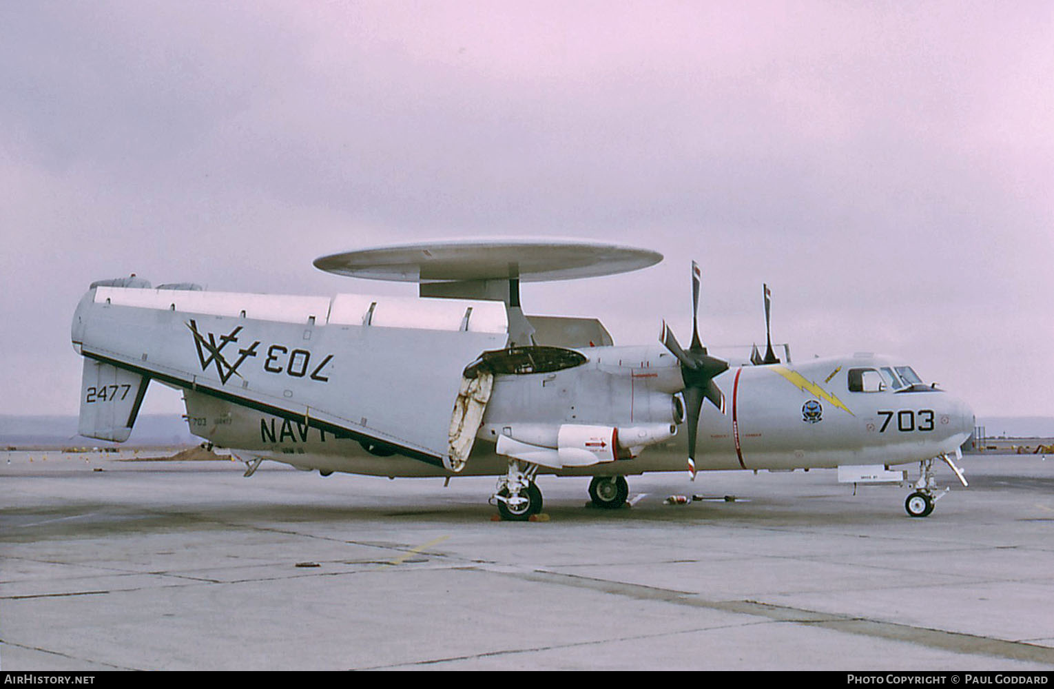 Aircraft Photo of 152477 / 2477 | Grumman E-2B Hawkeye | USA - Navy | AirHistory.net #592918