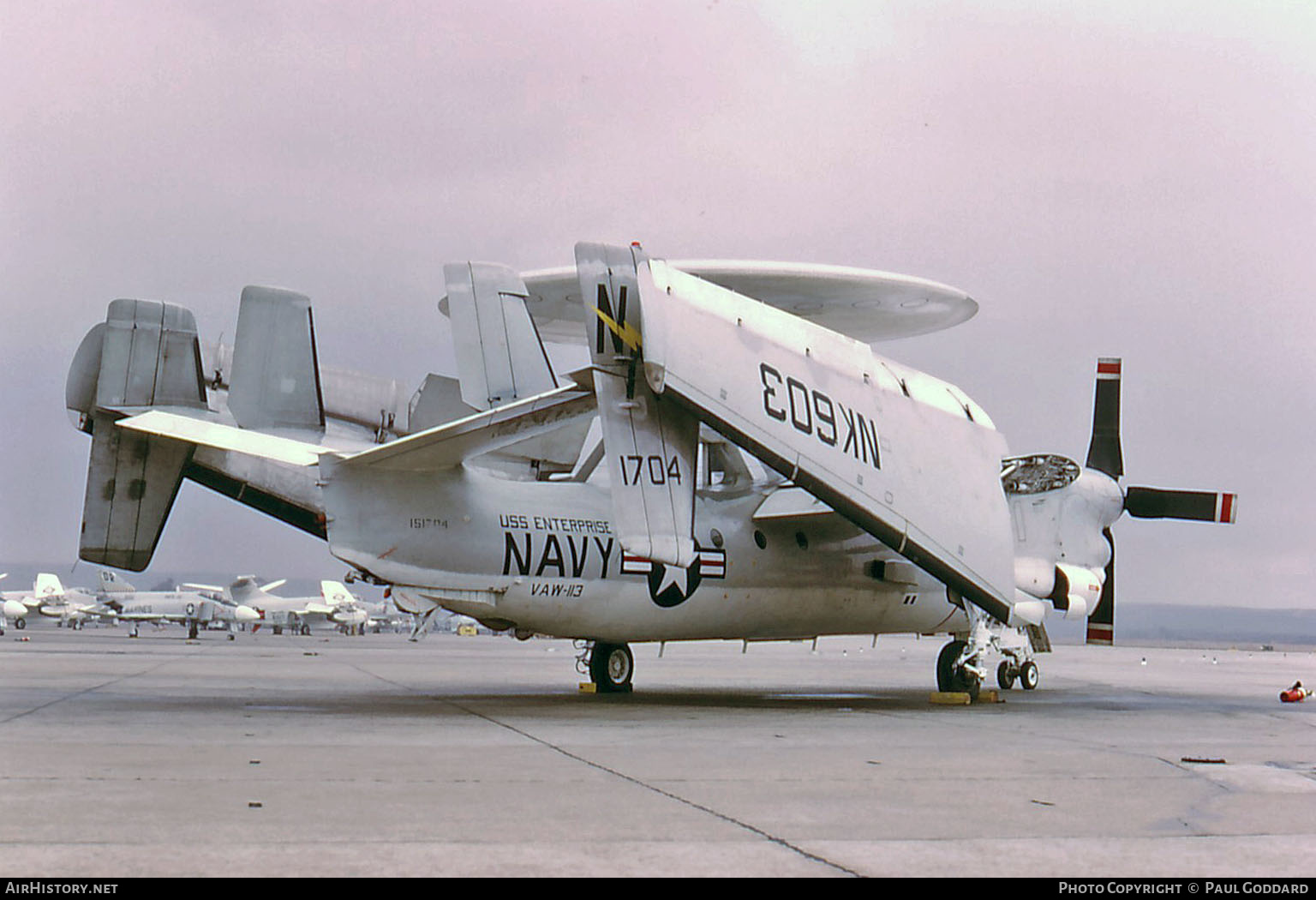 Aircraft Photo of 151704 / 1704 | Grumman E-2B Hawkeye | USA - Navy | AirHistory.net #592921