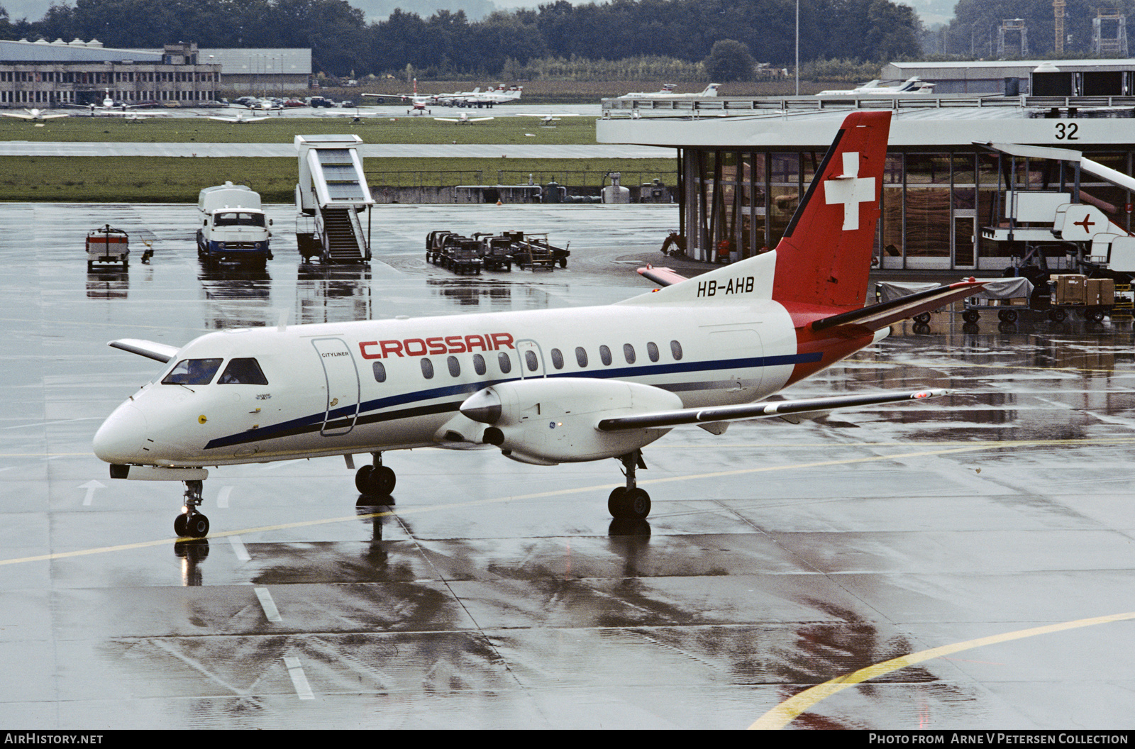 Aircraft Photo of HB-AHB | Saab-Fairchild SF-340A | Crossair | AirHistory.net #592931