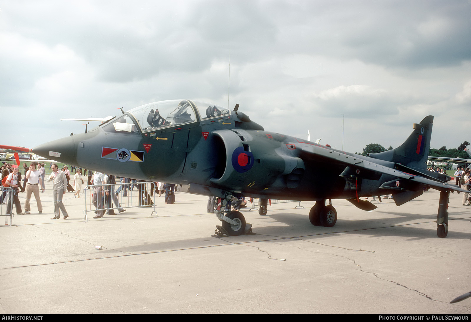 Aircraft Photo of XZ445 | Hawker Siddeley Harrier T4 | UK - Air Force | AirHistory.net #592936
