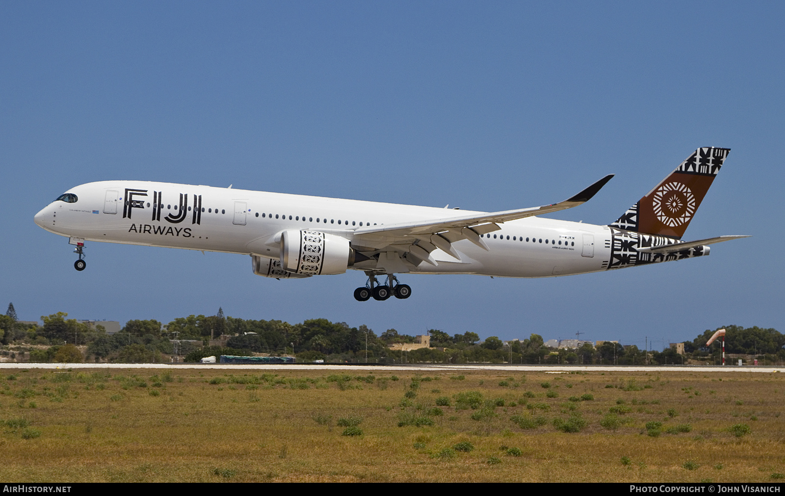 Aircraft Photo of F-WJKM | Airbus A350-941 | Fiji Airways | AirHistory.net #592958