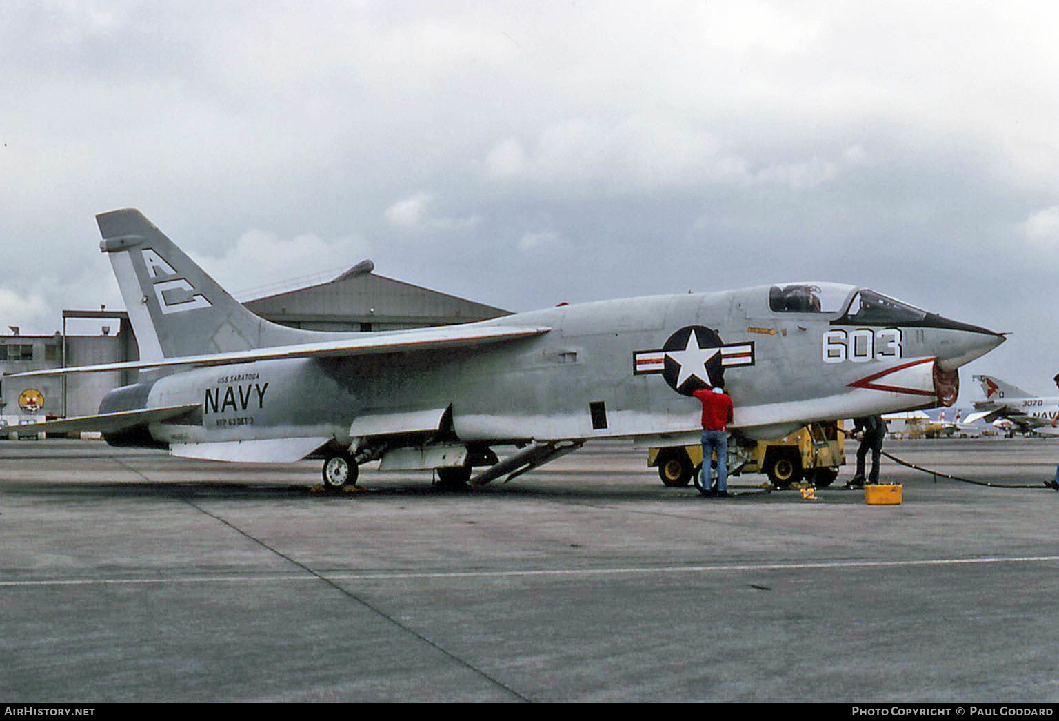 Aircraft Photo of 146856 | Vought RF-8G Crusader | USA - Navy | AirHistory.net #592967