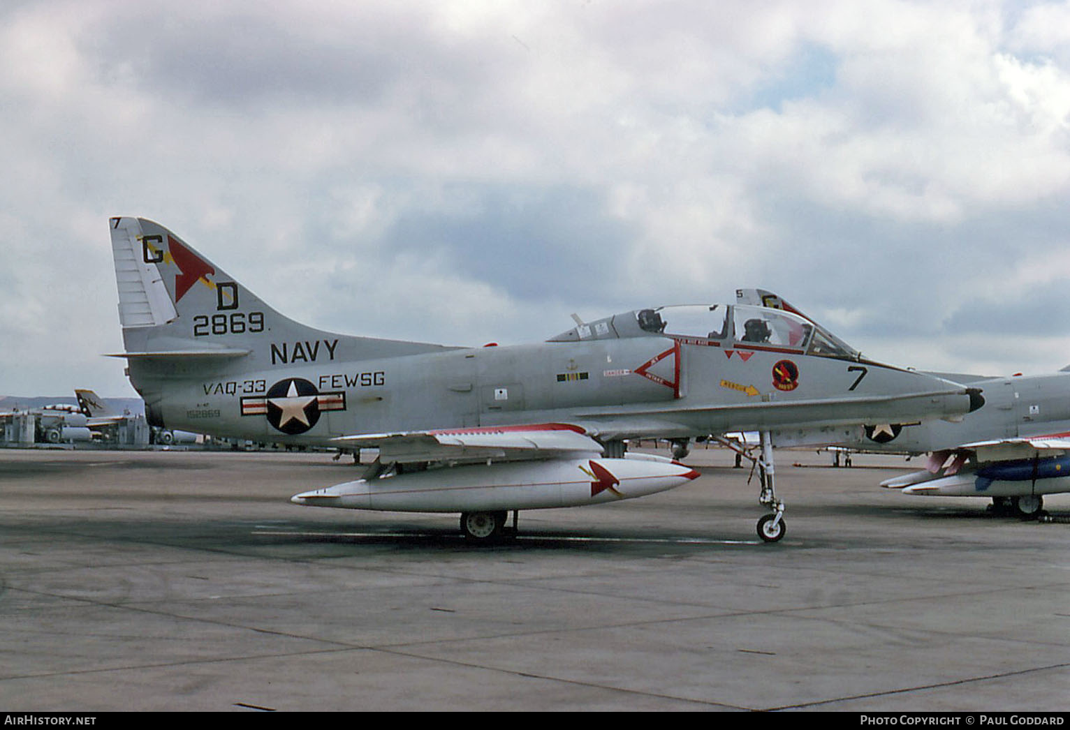 Aircraft Photo of 152869 / 2869 | Douglas EA-4F | USA - Navy | AirHistory.net #592981