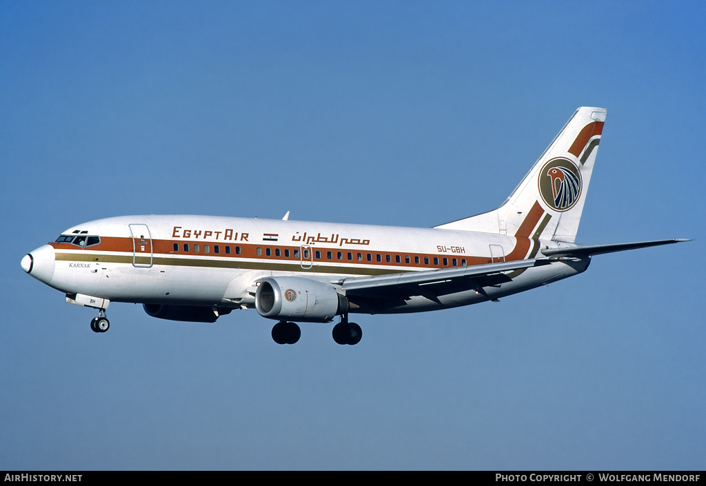 Aircraft Photo of SU-GBH | Boeing 737-566 | EgyptAir | AirHistory.net #592997
