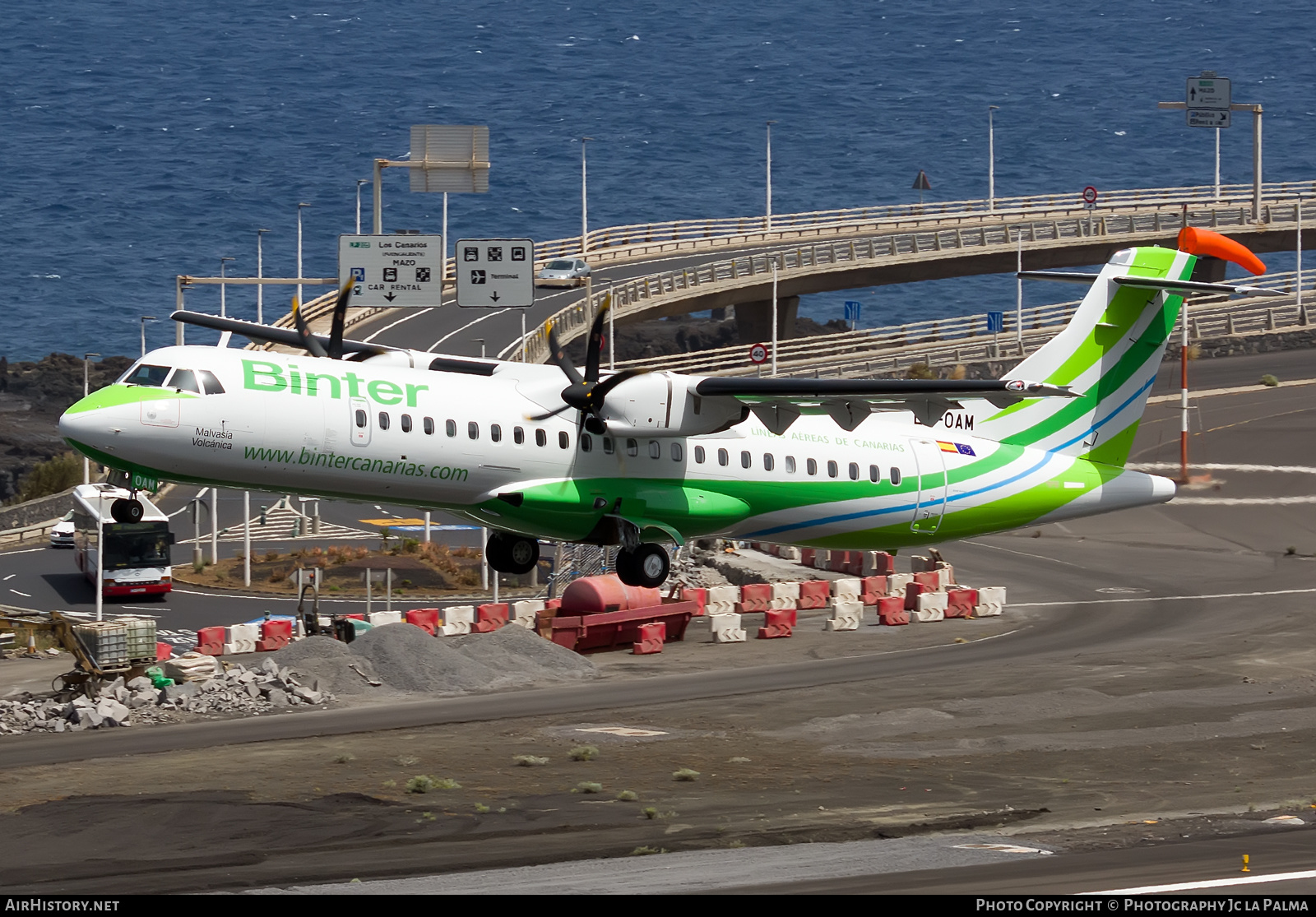 Aircraft Photo of EC-OAM | ATR ATR-72-600 (ATR-72-212A) | Binter Canarias | AirHistory.net #593001