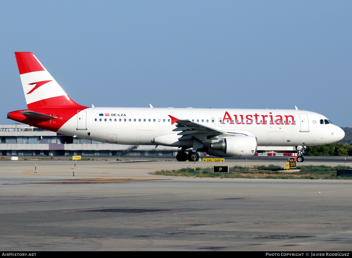 Aircraft Photo of OE-LZA | Airbus A320-214 | Austrian Airlines | AirHistory.net #593003