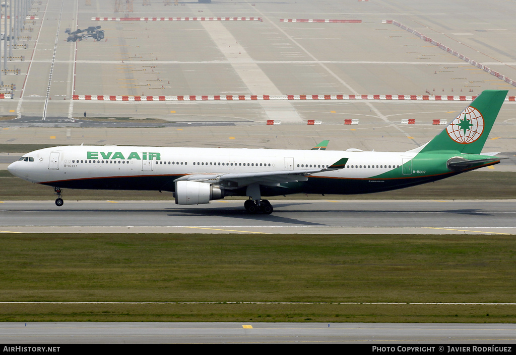 Aircraft Photo of B-16337 | Airbus A330-302E | EVA Air | AirHistory.net #593006