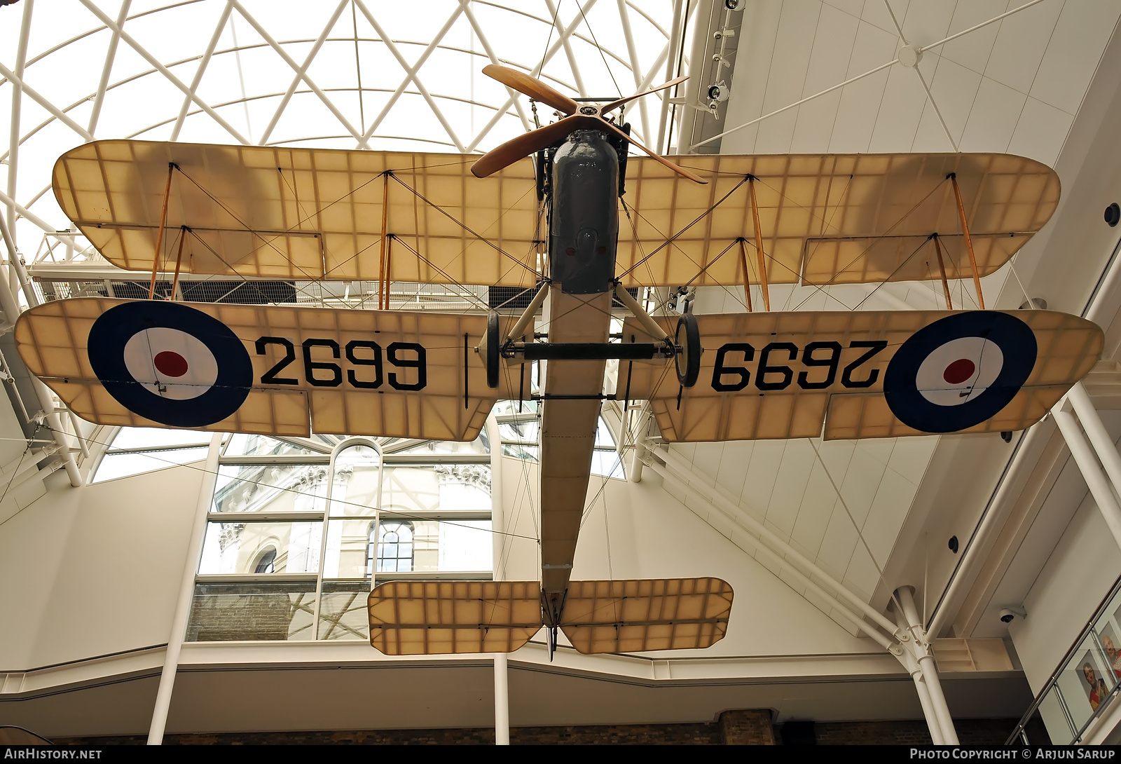 Aircraft Photo of 2699 | Royal Aircraft Factory BE-2c | UK - Air Force | AirHistory.net #593036