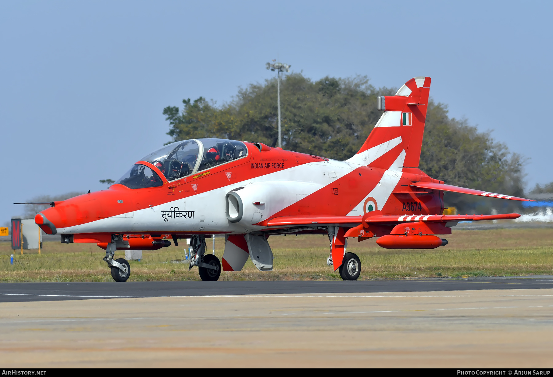 Aircraft Photo of A3674 | BAE Systems Hawk 132 | India - Air Force | AirHistory.net #593038