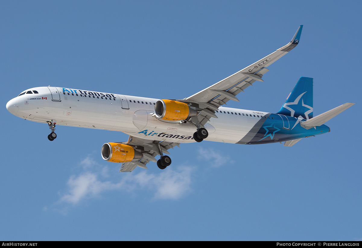 Aircraft Photo of C-GEZX | Airbus A321-211 | Air Transat | AirHistory.net #593044