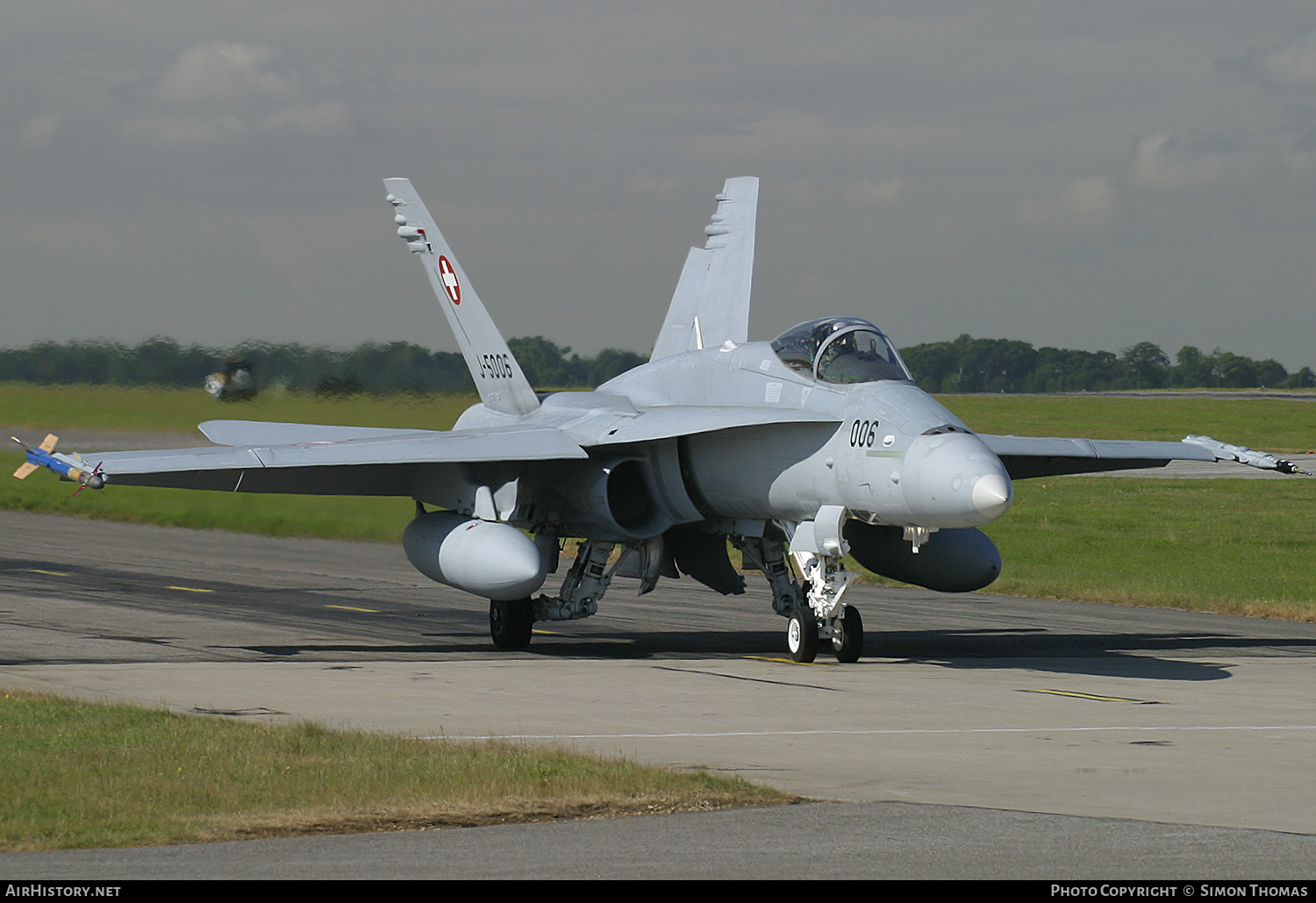 Aircraft Photo of J-5006 | McDonnell Douglas F/A-18C Hornet | Switzerland - Air Force | AirHistory.net #593060