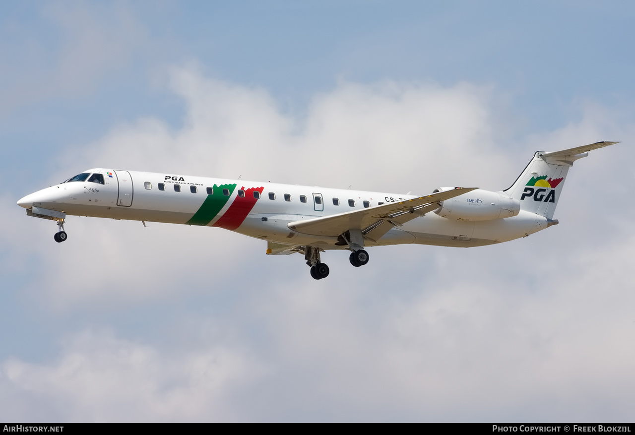 Aircraft Photo of CS-TPG | Embraer ERJ-145EP (EMB-145EP) | Portugália Airlines - PGA | AirHistory.net #593061