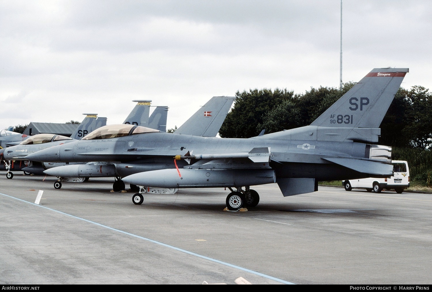 Aircraft Photo of 90-0831 / AF90-831 | General Dynamics F-16CM Fighting Falcon | USA - Air Force | AirHistory.net #593070