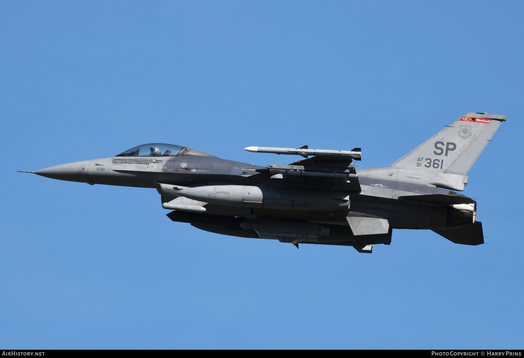 Aircraft Photo of 91-0361 / AF91-361 | General Dynamics F-16CM Fighting Falcon | USA - Air Force | AirHistory.net #593079