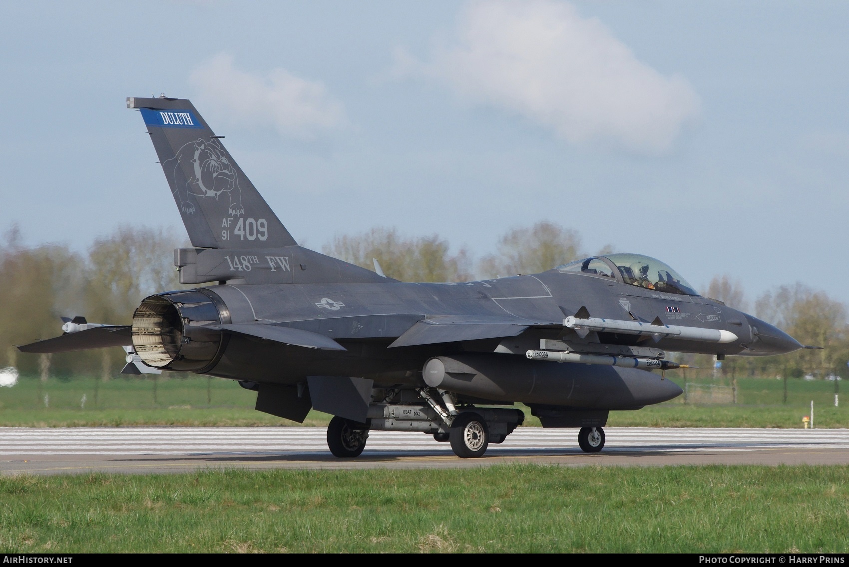 Aircraft Photo of 91-0409 / AF91-409 | Lockheed Martin F-16CM Fighting Falcon | USA - Air Force | AirHistory.net #593090