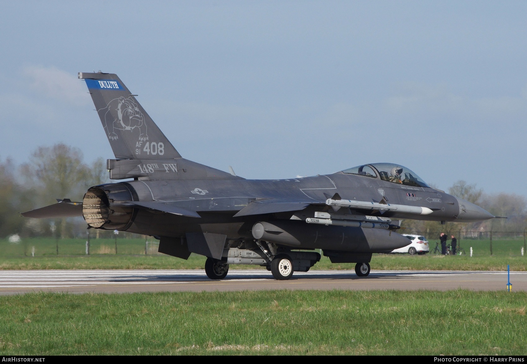 Aircraft Photo of 91-0408 / AF91-408 | General Dynamics F-16CM Fighting Falcon | USA - Air Force | AirHistory.net #593104