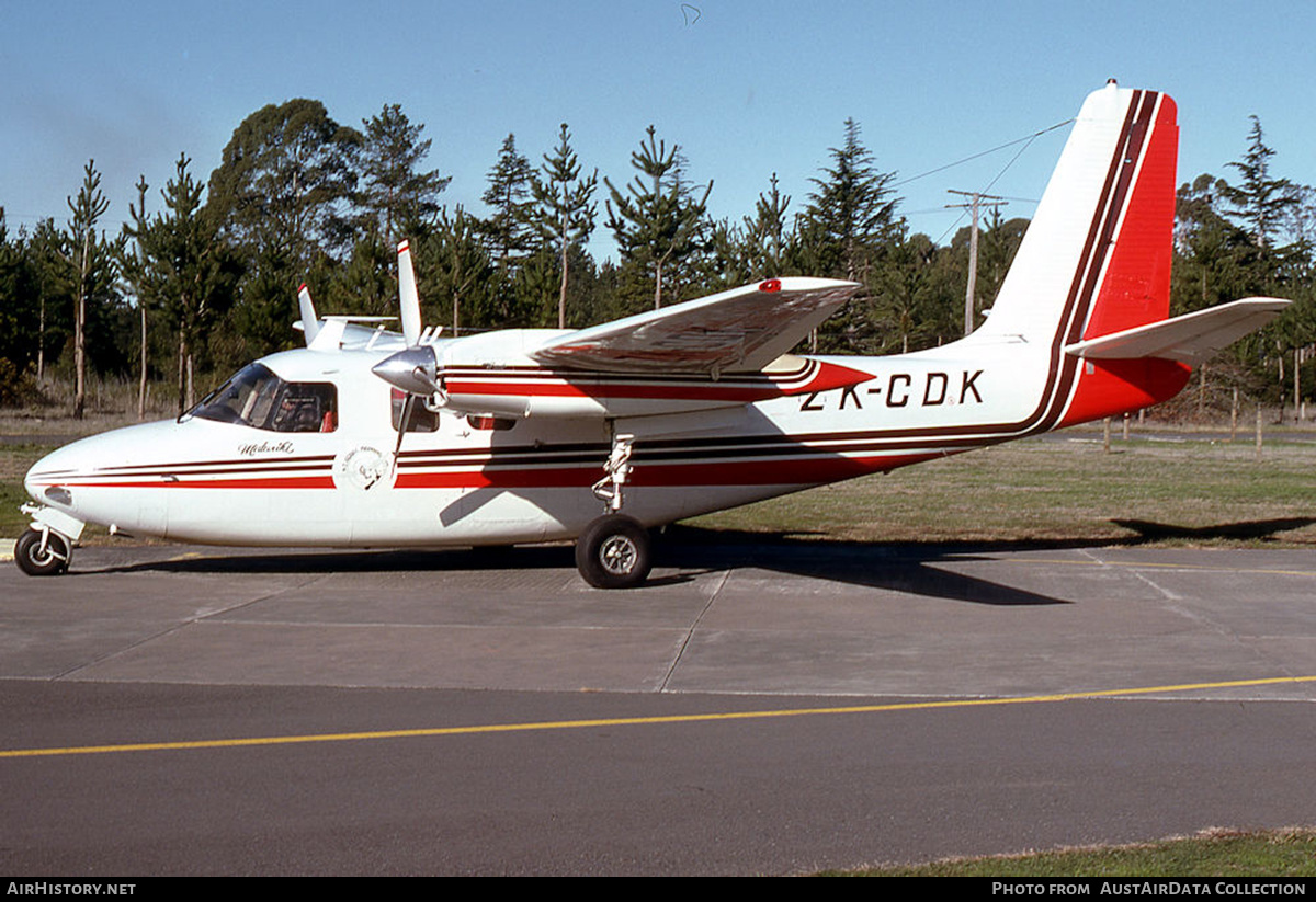 Aircraft Photo of ZK-CDK | Aero Commander 680F Commander | NZ Aerial Mapping | AirHistory.net #593118