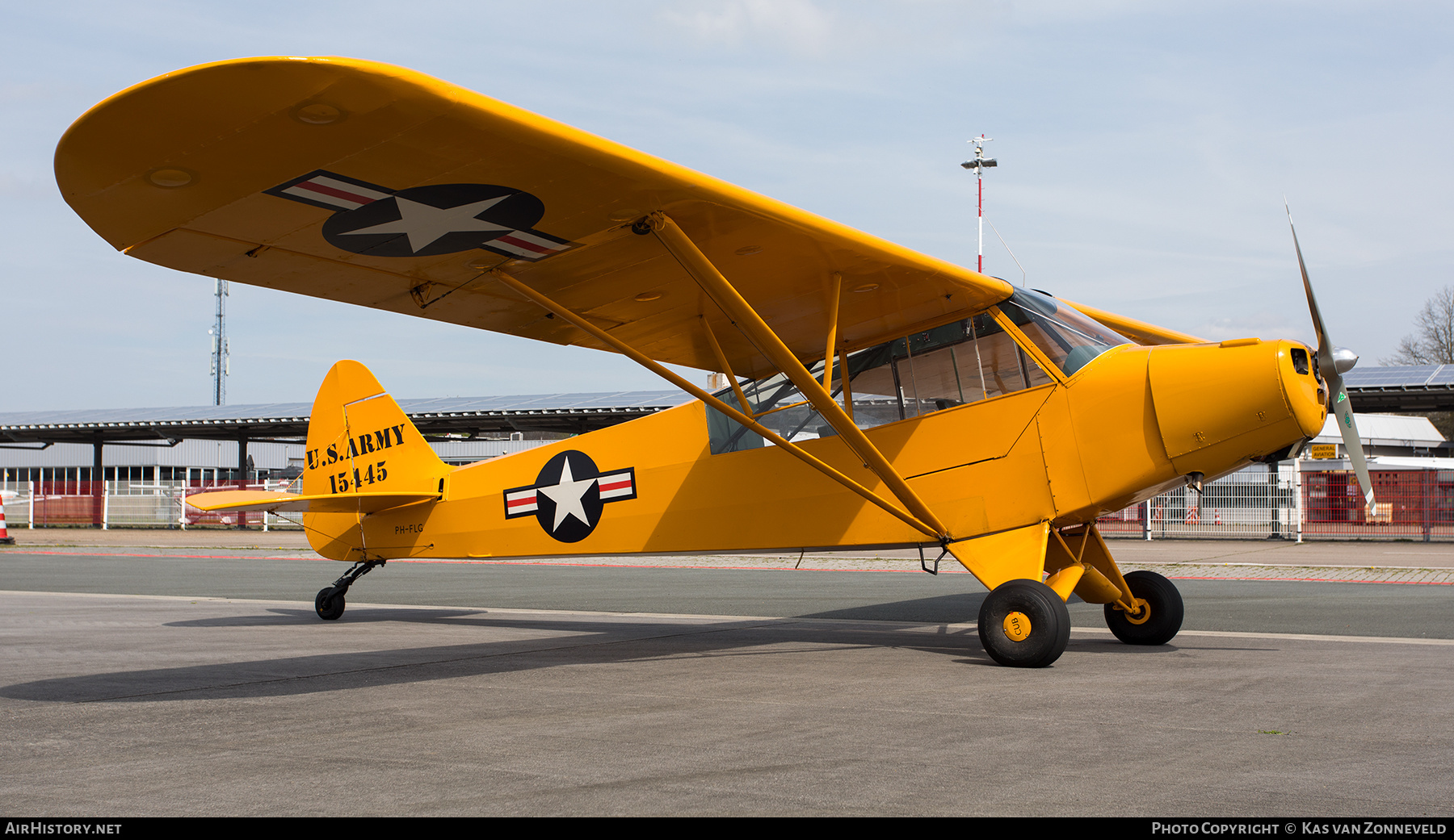 Aircraft Photo of PH-FLG / 15445 | Piper L-18C Super Cub | USA - Army | AirHistory.net #593129