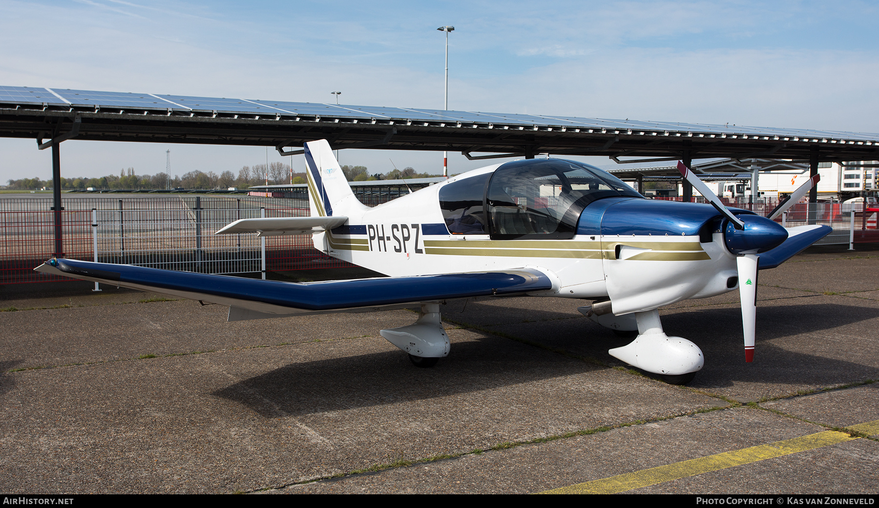 Aircraft Photo of PH-SPZ | Robin DR-400-140B | Vliegclub Rotterdam | AirHistory.net #593138