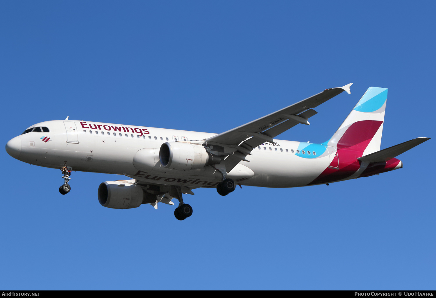 Aircraft Photo of 9H-EUX | Airbus A320-214 | Eurowings | AirHistory.net #593148