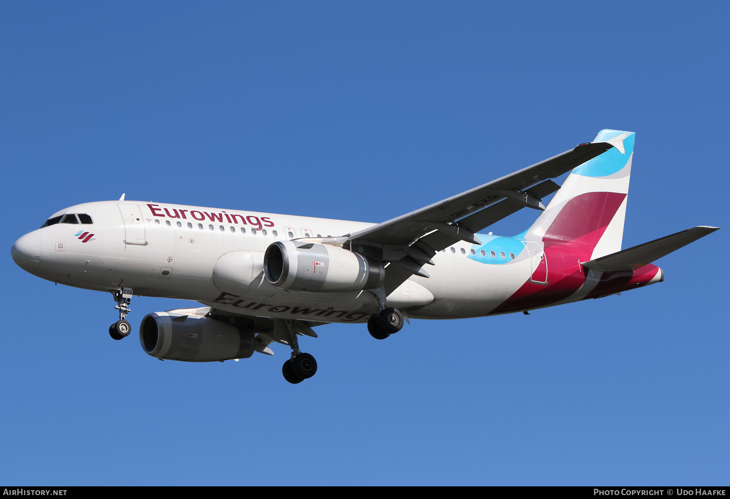 Aircraft Photo of 9H-EXQ | Airbus A319-132 | Eurowings | AirHistory.net #593157