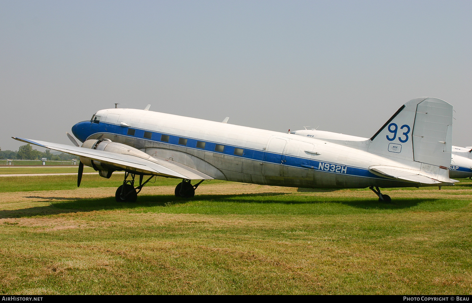 Aircraft Photo of N932H | Douglas DC-3(C) | Miami Valley Aviation | AirHistory.net #593170