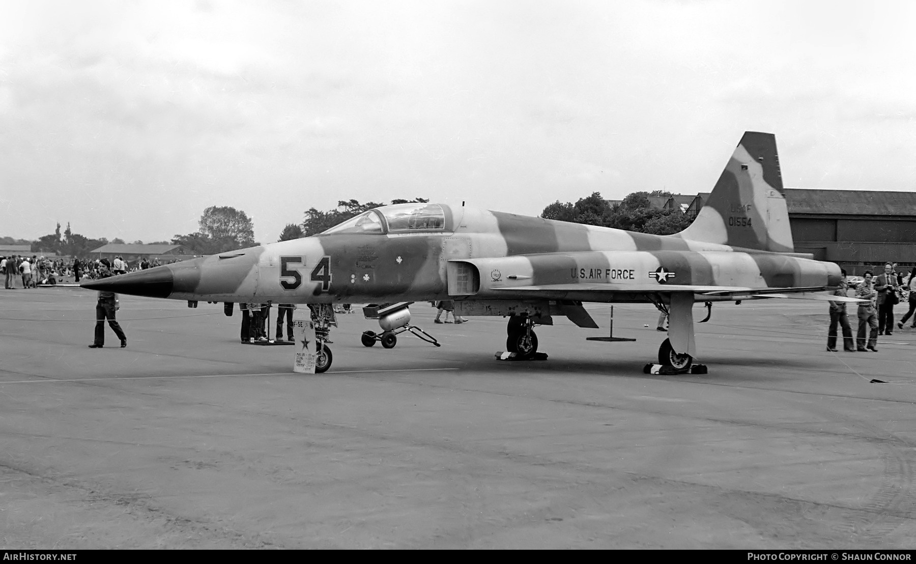 Aircraft Photo of 74-1554 / 01554 | Northrop F-5E Tiger II | USA - Air Force | AirHistory.net #593172