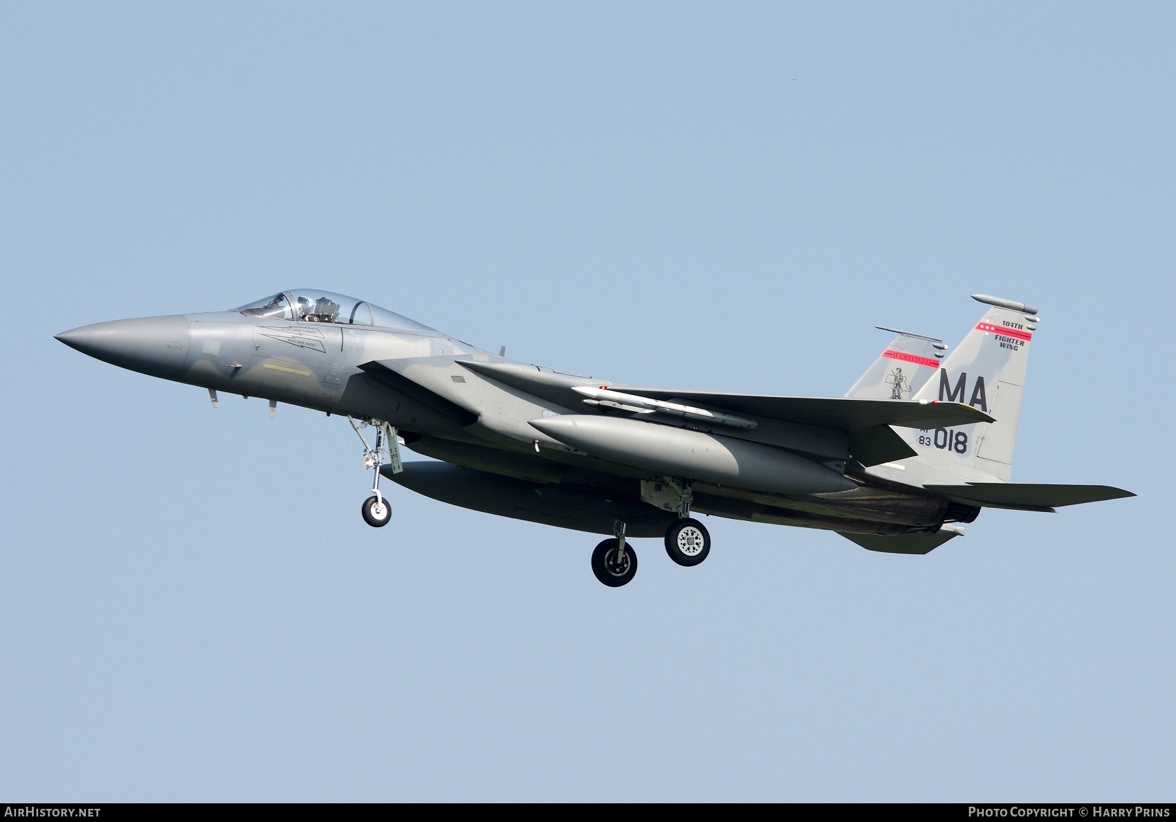 Aircraft Photo of 83-0018 / AF83-018 | McDonnell Douglas F-15C Eagle | USA - Air Force | AirHistory.net #593179