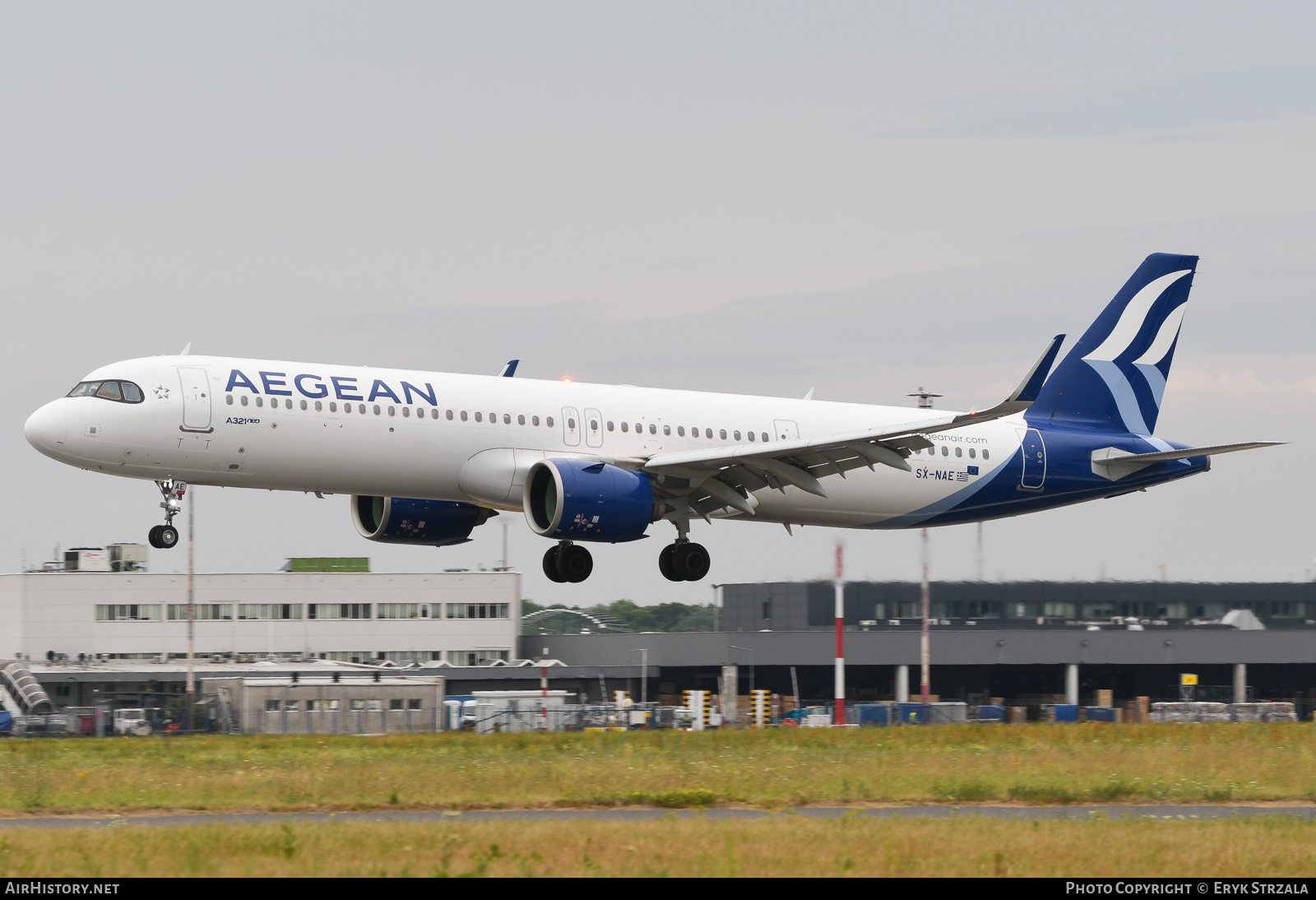 Aircraft Photo of SX-NAE | Airbus A321-271NX | Aegean Airlines | AirHistory.net #593181