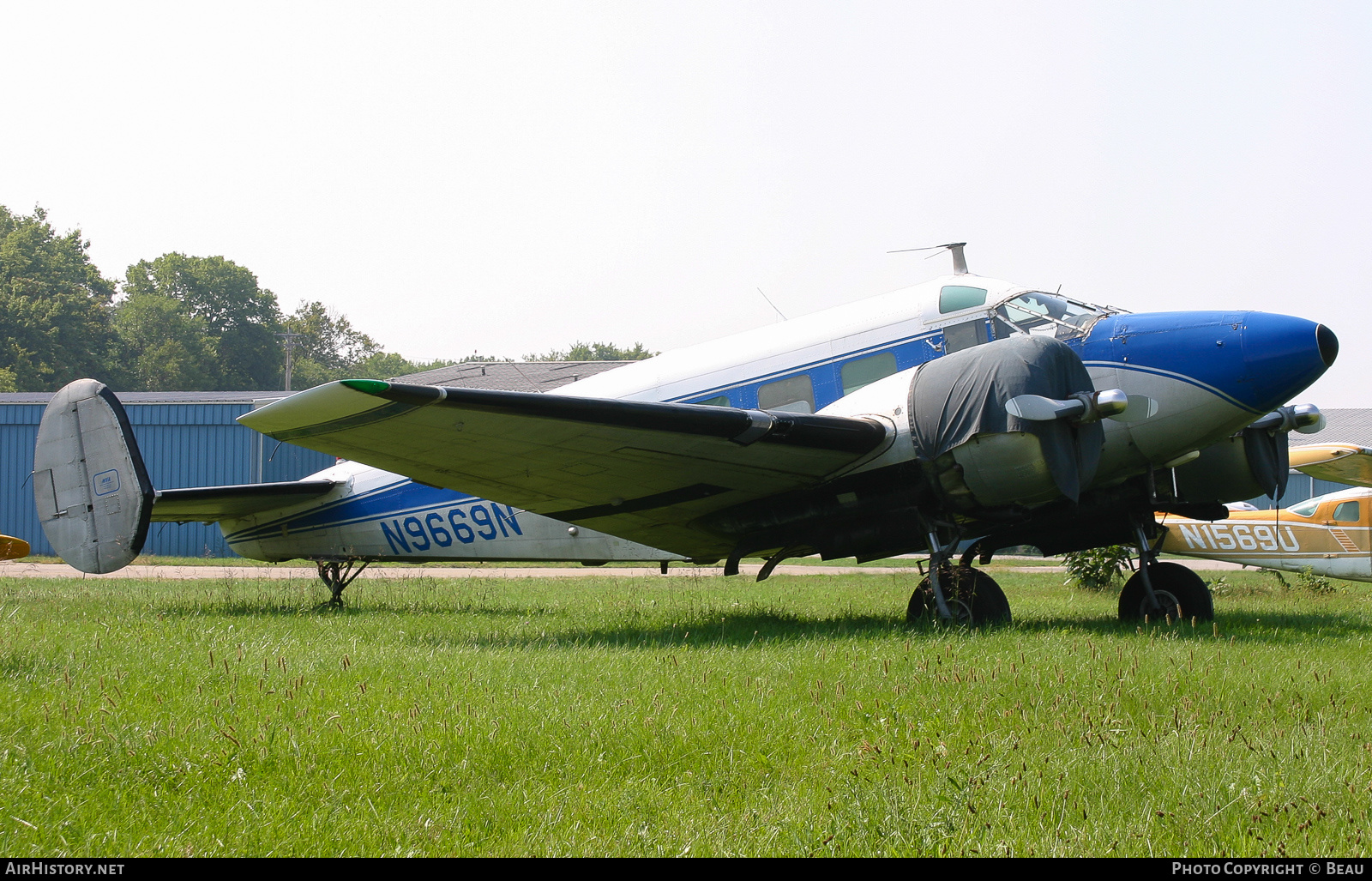 Aircraft Photo of N9669N | Beech E18S-9700 | Miami Valley Aviation | AirHistory.net #593183