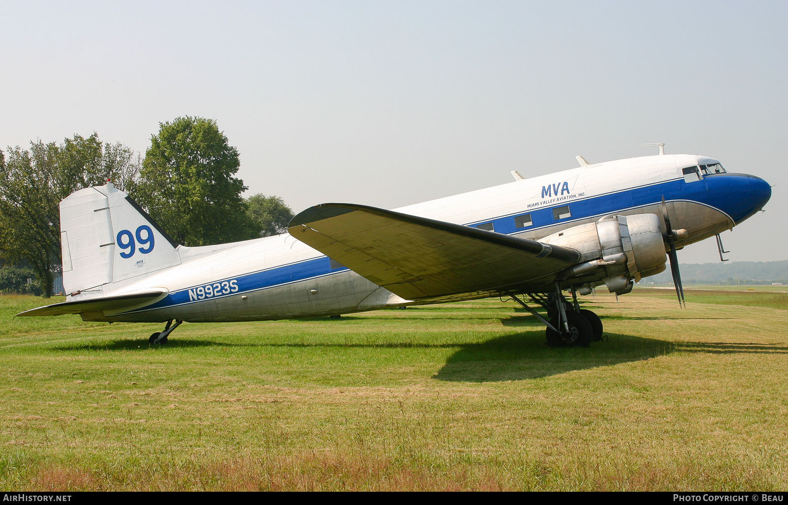 Aircraft Photo of N9923S | Douglas DC-3(C) | Miami Valley Aviation | AirHistory.net #593195