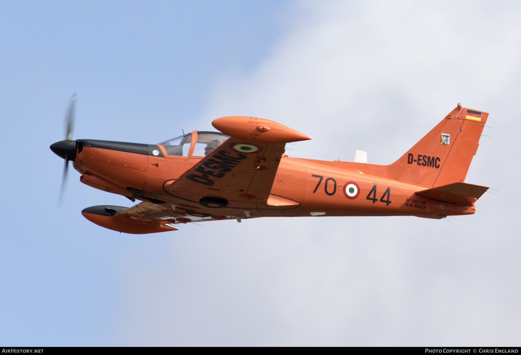 Aircraft Photo of D-ESMC / MM55013 | SIAI-Marchetti SF-260AM | Italy - Air Force | AirHistory.net #593200