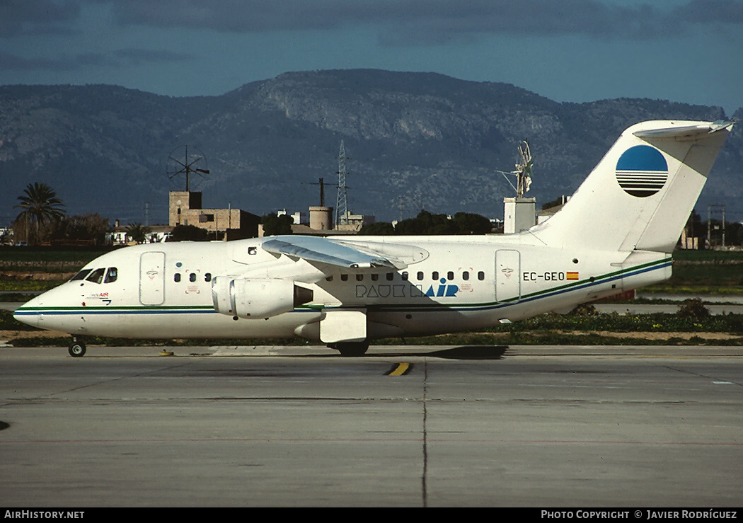 Aircraft Photo of EC-GEO | British Aerospace BAe-146-100 | Paukn Air | AirHistory.net #593245