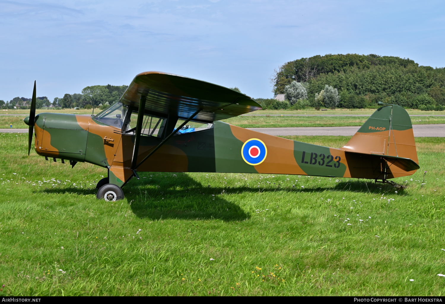 Aircraft Photo of PH-AOP / LB323 | Taylorcraft Plus D | UK - Air Force | AirHistory.net #593249