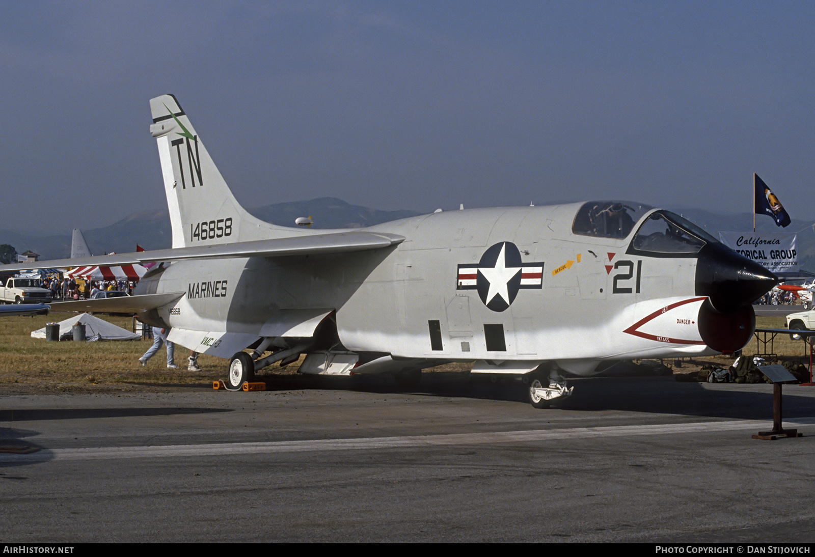 Aircraft Photo of 146858 | Vought RF-8G Crusader | USA - Marines | AirHistory.net #593266