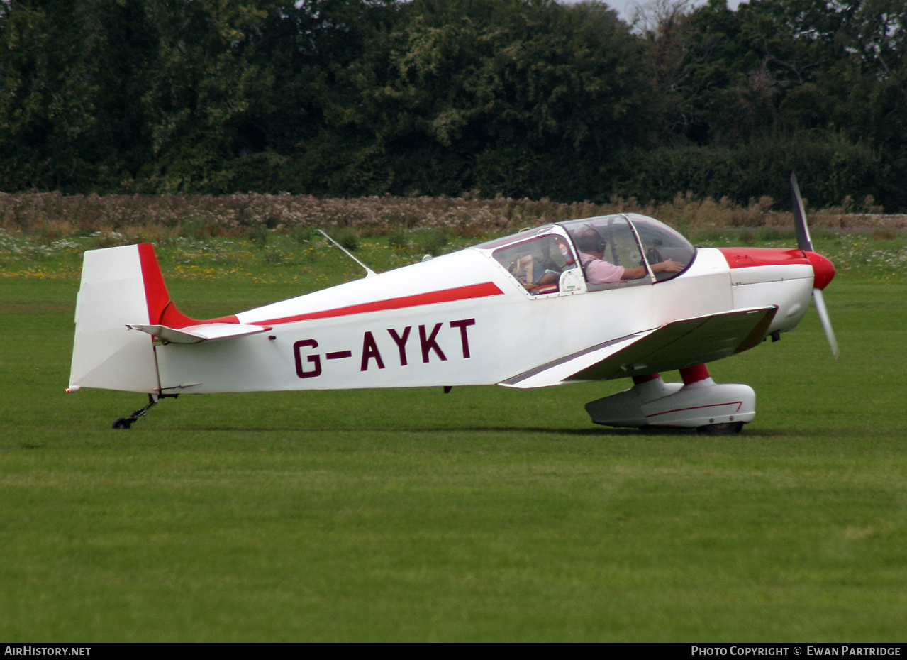 Aircraft Photo of G-AYKT | SAN Jodel D-117 | AirHistory.net #593276