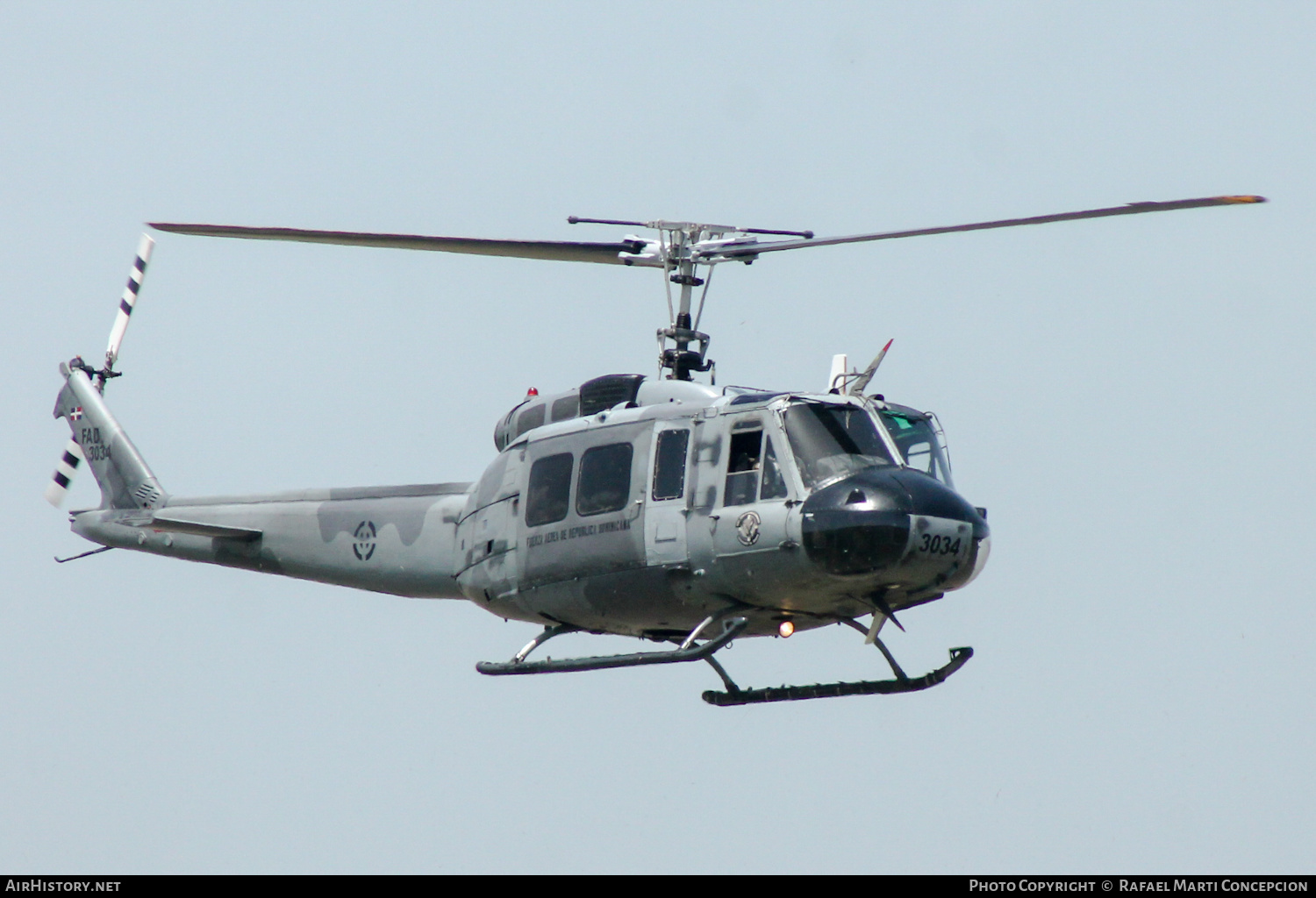 Aircraft Photo of 3034 / FAD 3034 | Bell UH-1H+ Iroquois | Dominican Republic - Air Force | AirHistory.net #593304