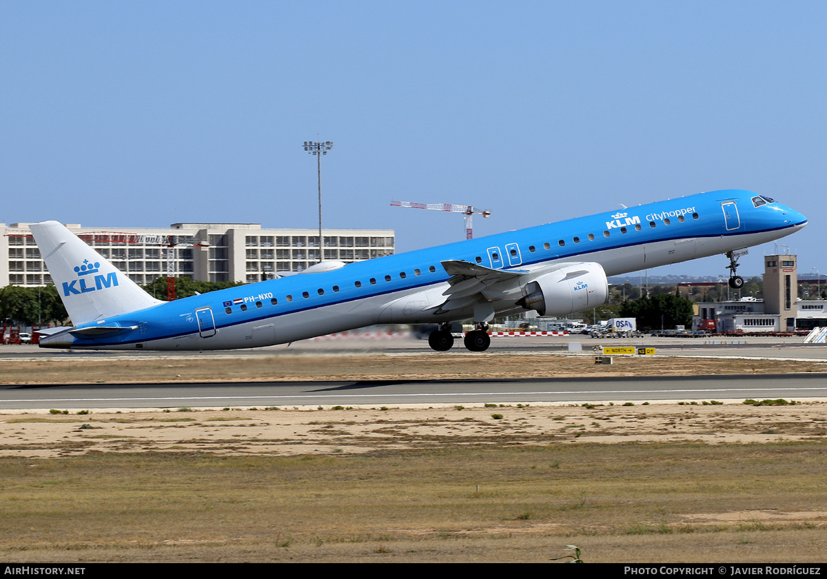 Aircraft Photo of PH-NXO | Embraer 195-E2 (ERJ-190-400) | KLM Cityhopper | AirHistory.net #593311